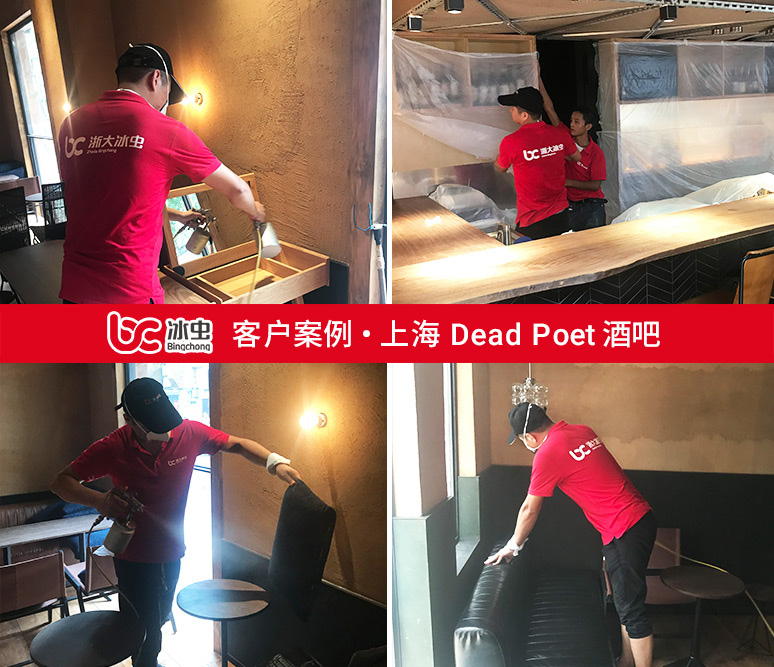 冰虫除甲醛案例-成都Dead Poet酒吧